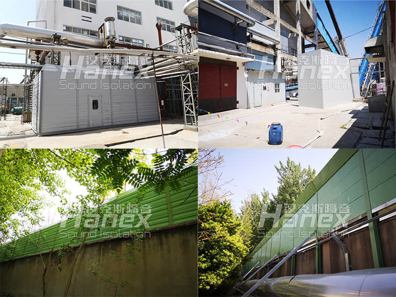 熱電站汽輪機房、鍋爐房、廠界降噪案例-古井貢酒