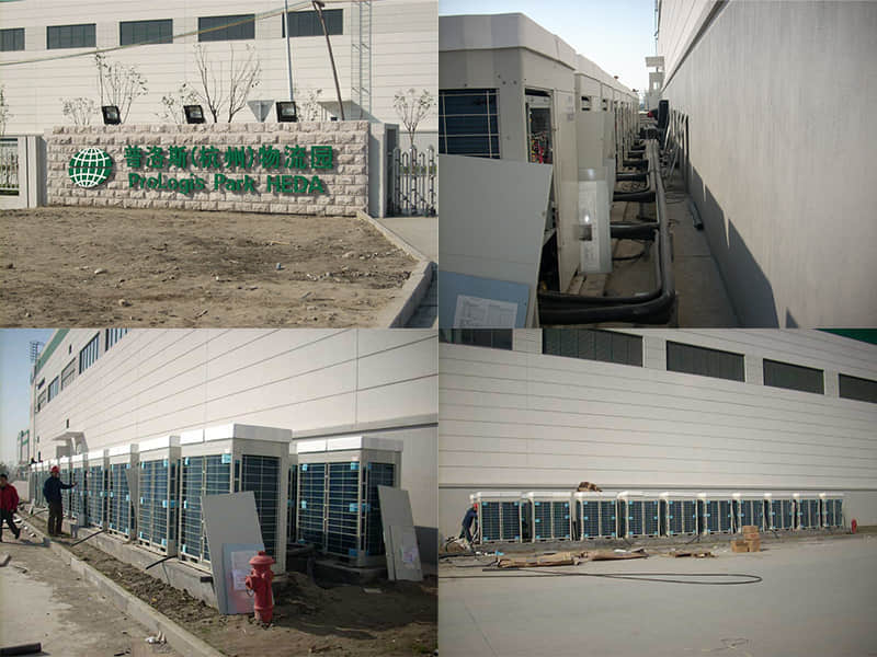 室外空調機組噪聲治理項目案例-普洛斯杭州物流園