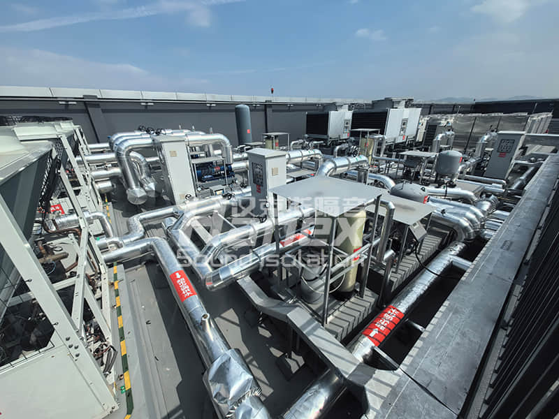 2024項目案例|杭州萬科某某城樓頂空調減振降噪項目